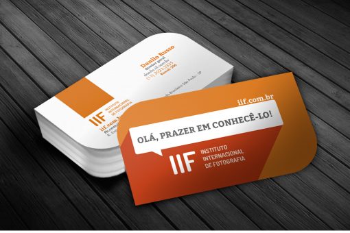 Cartão de Visitas – IIF Instituto Internacional de Fotografia